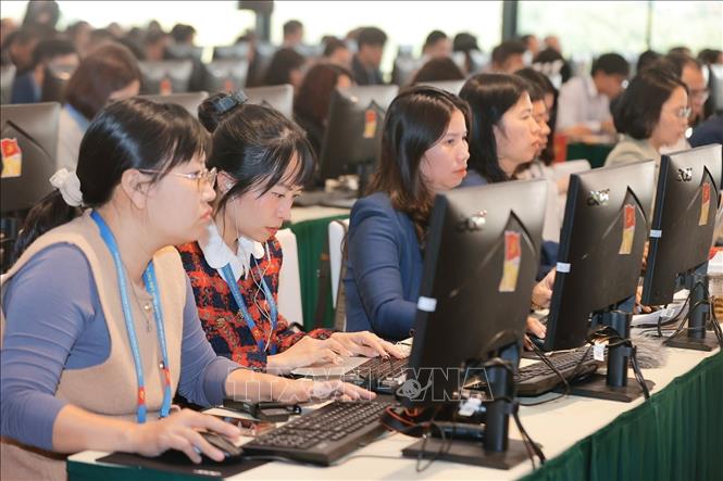 Quang cảnh Họp báo. Ảnh: Minh Quyết - TTXVN