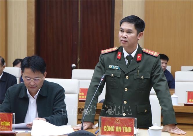 Đại biểu phát biểu. Ảnh: Nguyễn Văn Cảnh - TTXVN