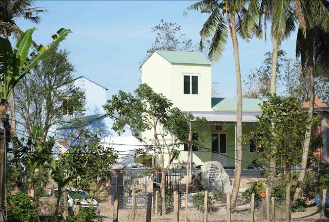 Dak Lak has rebuilt 529 of the 606 homes that were collapsed, destroyed or swept away by floods. VNA Photo: Tuấn Anh