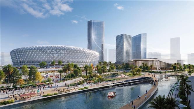 A perspective of the project. VNA Photo: Trung Tuyến