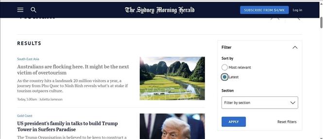 Bài viết của nhà văn Julietta Jameson đăng trên chuyên mục 