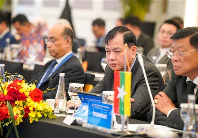 Các đại biểu dự Hội nghị. Ảnh: Khánh Hoà - TTXVN