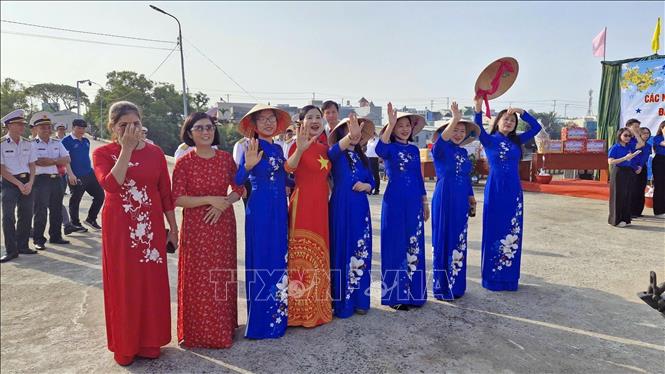 Delegates at the send-off ceremony. VNA Photo: Đoàn Mạnh Dương