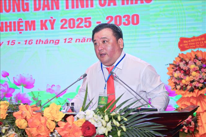 Chủ tịch Hội Nông dân tỉnh Cà Mau Nguyễn Hoàng Thoại đặt trọn niềm tin và kỳ vọng vào những quyết sách mang tính chiến lược của Đảng. Ảnh: Chanh Đa-TTXVN
