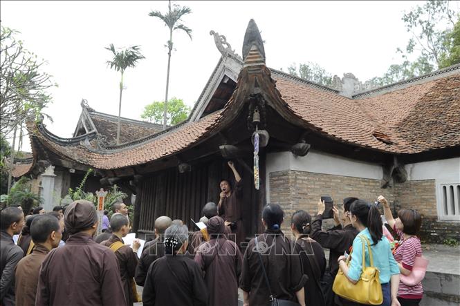 Chùa Vĩnh Nghiêm - Chốn Tổ rạng danh Phật giáo. Ảnh: Việt Hùng - TTXVN