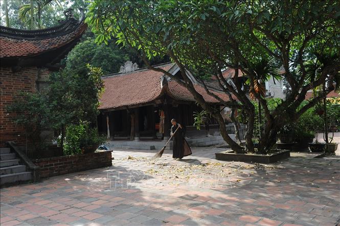 Vẻ đẹp chùa Vĩnh Nghiêm – di sản văn hóa thế giới. Ảnh: Việt Hùng - TTXVN
