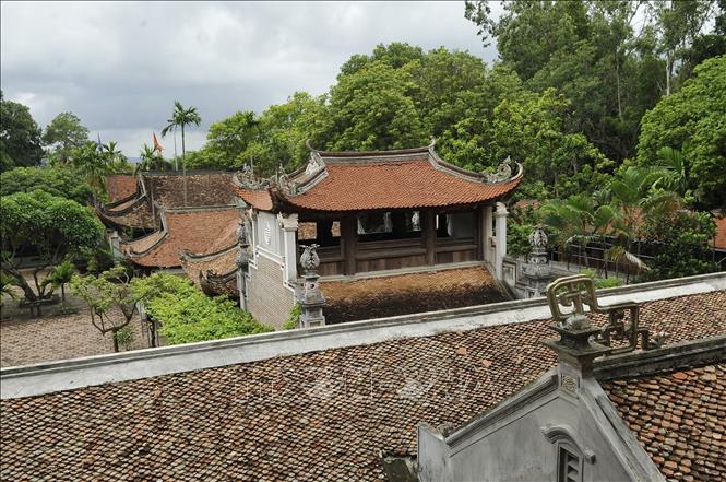 Một góc chùa Vĩnh Nghiêm. Ảnh: Việt Hùng – TTXVN
