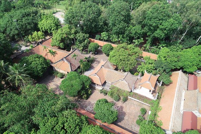  Nét cổ kính, trang nghiêm của chùa Vĩnh Nghiêm. Ảnh: Việt Hùng – TTXVN
