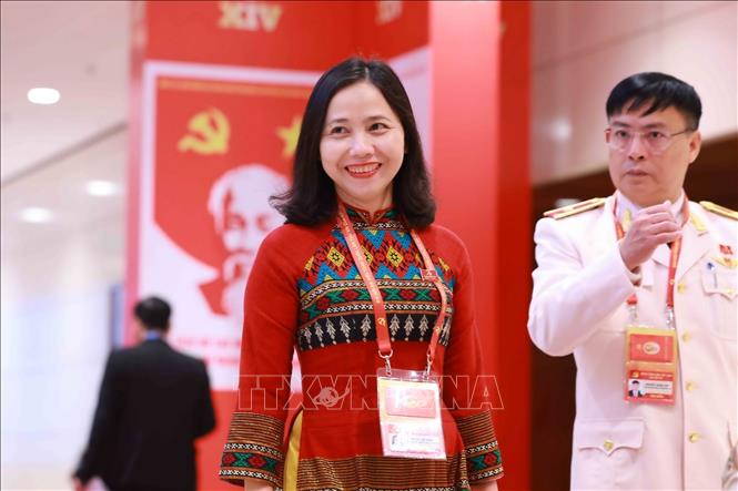 Đại biểu đến dự Đại hội. Ảnh: TTXVN