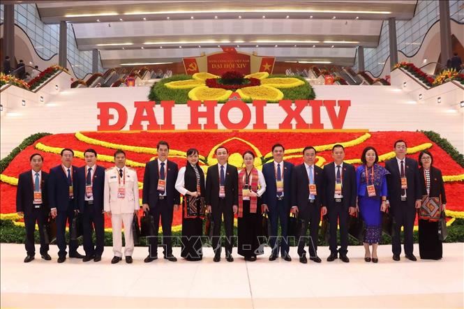 Đại biểu đến dự Đại hội. Ảnh: TTXVN
