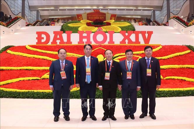 Đại biểu đến dự Đại hội. Ảnh: TTXVN