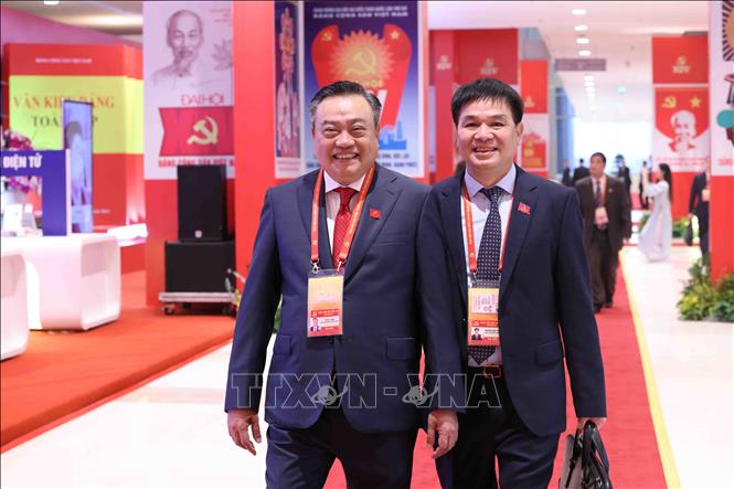 Các đại biểu đến dự Lễ khai mạc Đại hội. Ảnh: TTXVN