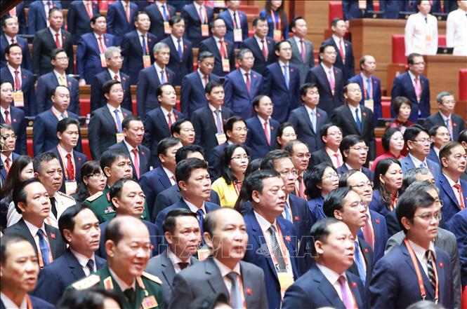 Các đại biểu dự phiên khai mạc Đại hội. Ảnh: TTXVN