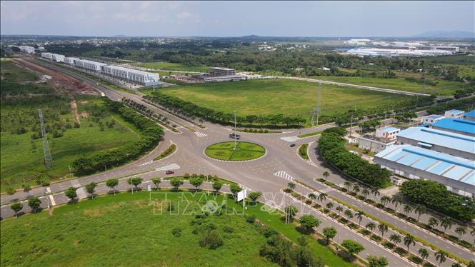 Khu công nghiệp Châu Đức, quy mô dự án khoảng 2.290ha. Ảnh: Huỳnh Sơn - TTXVN