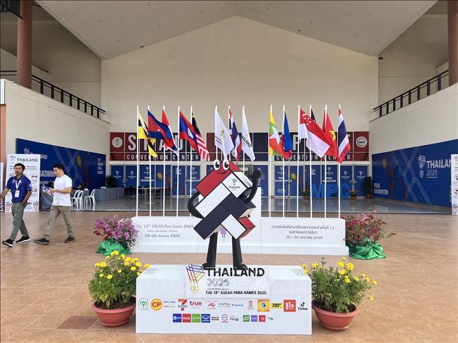 Đăng cai ASEAN Para Games 13 tạo cơ hội để khơi dậy tinh thần hiếu khách của người dân tỉnh Nakhon Ratchasima (Thái Lan). Ảnh: Đỗ Sinh – PV TTXVN tại Thái Lan