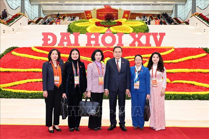 Chủ tịch Quốc hội Trần Thanh Mẫn và các đại biểu dự phiên thảo luận chiều 21/1. Ảnh: TTXVN