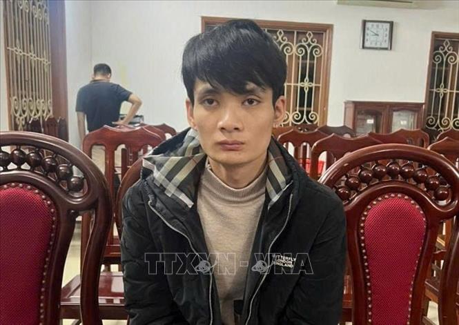 Đối tượng Vi Văn Mạnh. Ảnh: TTXVN phát 