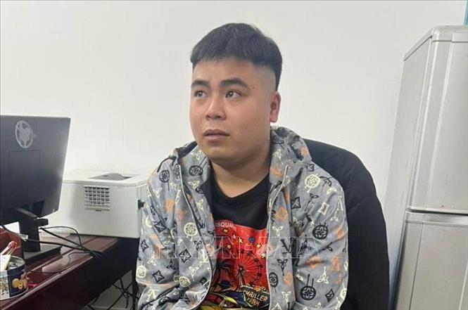 Đối tượng Nguyễn Hữu Tuấn. Ảnh: TTXVN-phát 