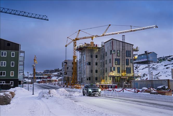 Quang cảnh thành phố Nuuk, Greenland. Ảnh: THX/TTXVN