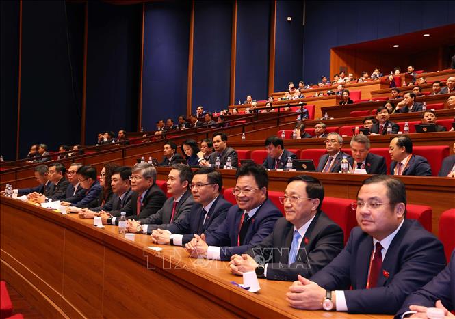 Các đại biểu dự Đại hội, chiều 22/1. Ảnh: TTXVN