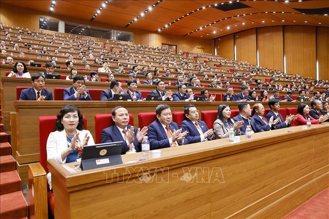 Các đại biểu dự Đại hội, chiều 22/1. Ảnh: TTXVN