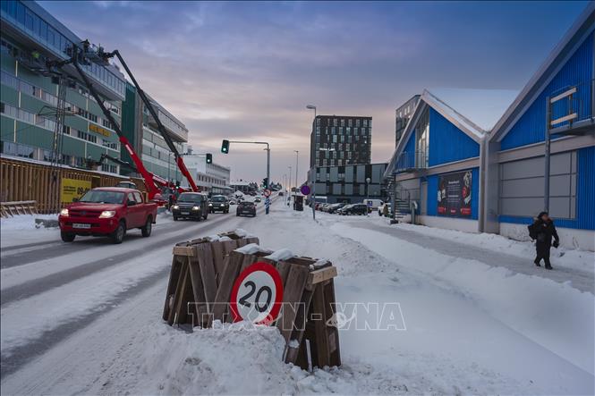 Quang cảnh thành phố Nuuk, Greenland. Ảnh: THX/TTXVN