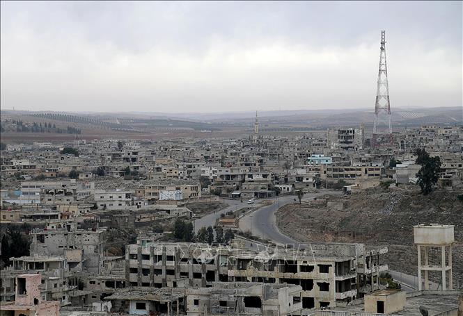 (Tư liệu) Quang cảnh thành phố Daraa, Syria. Ảnh: THX/TTXVN