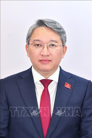 Đồng chí Nguyễn Hải Ninh, Ủy viên Trung ương Đảng, Ủy viên Ban Chấp hành Đảng bộ Chính phủ, Bộ trưởng Bộ Tư pháp. 