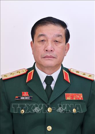 Đồng chí Trương Thiên Tô, Thượng tướng, Phó Chủ nhiệm Tổng cục Chính trị Quân đội nhân dân Việt Nam. Ảnh: TTXVN