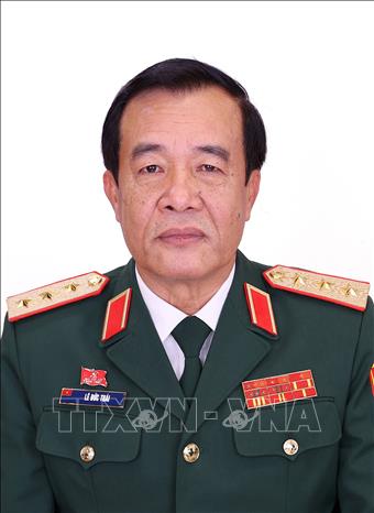 Đồng chí Lê Đức Thái, Ủy viên Trung ương Đảng, Ủy viên Quân ủy Trung ương, Thượng tướng, Thứ trưởng Bộ Quốc phòng. Ảnh: TTXVN