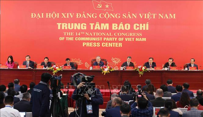 Quang cảnh họp báo. Ảnh: TTXVN