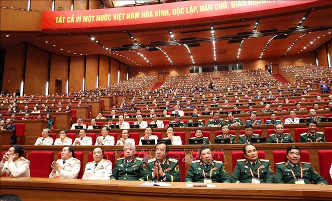 Đại biểu dự phiên bế mạc Đại hội. Ảnh: TTXVN