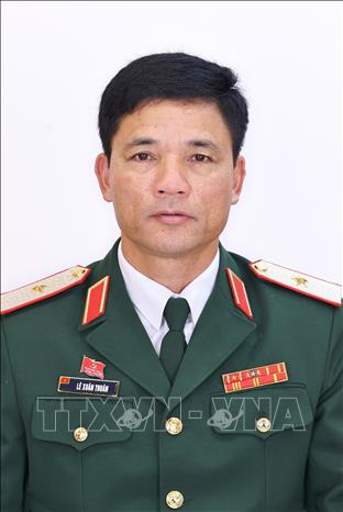 Đồng chí Lê Xuân Thuân, Thiếu tướng, Phó Bí thư Đảng ủy, Tư lệnh Quân đoàn 12, Bộ Quốc phòng. Ảnh: TTXVN