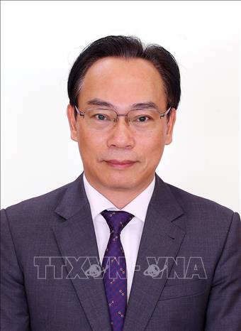 Đồng chí Hoàng Minh Sơn, Bí thư Đảng ủy, Giám đốc Đại học Quốc gia Hà Nội. Ảnh: TTXVN