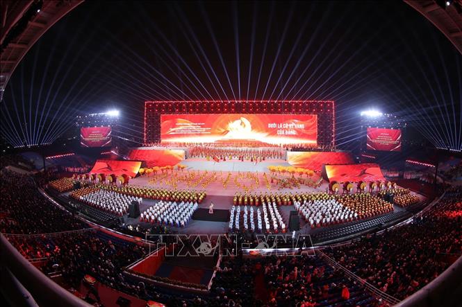 The event consists of an opening segment, a ceremony and an emotional and grand artistic performance. VNA/Photo