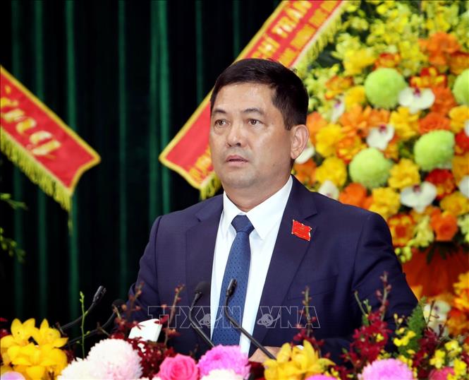 Đồng chí Nguyễn Hồng Thái, Ủy viên Trung ương Đảng, Bí thư Tỉnh ủy Bắc Ninh. Ảnh: Danh Lam-TTXVN