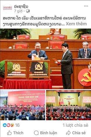 Bài viết trên tờ Pasaxon ngày 24/1/2026. Ảnh: TTXVN 