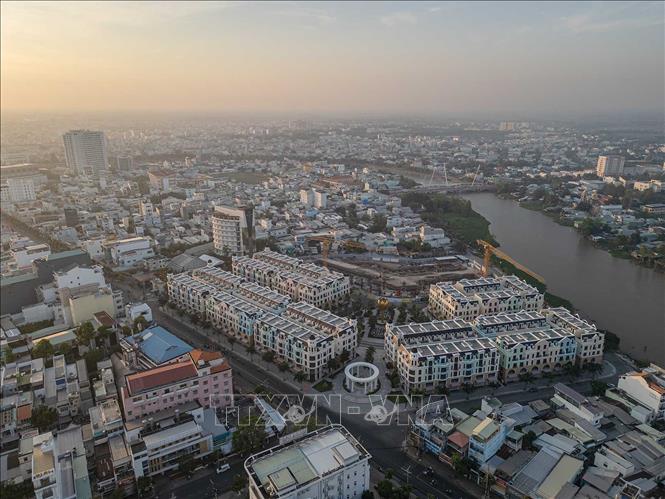 Phường Long Xuyên có diện tích 29,98 km2, dân số 154.858 người, thành lập trên cơ sở nhập 6 phường cũ (Mỹ Bình, Mỹ Long, Mỹ Xuyên, Mỹ Phước, Mỹ Quý và Mỹ Hòa). Ảnh: Khánh Hoà – TTXVN 