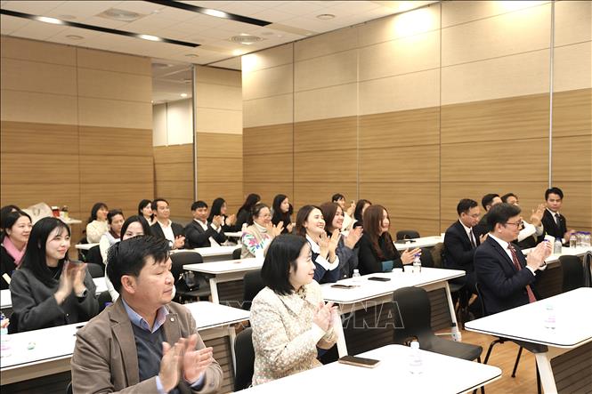 Quang cảnh hội nghị. Ảnh Khánh Vân - TTXVN tại Hàn Quốc
