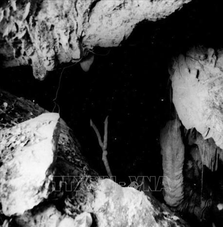 Chủ tịch Hồ Chí Minh đã lựa chọn Cao Bằng – vùng đất có vị trí đặc biệt quan trọng về địa chính trị, quốc phòng, an ninh và giàu truyền thống yêu nước – làm căn cứ địa cách mạng đầu tiên. Trong ảnh: Hang Cốc - bó, nơi ở và làm việc đầu tiên của đồng chí Nguyễn Ái Quốc khi về nước ngày 8/2/1941. Ảnh: TTXVN