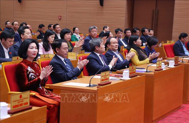 Các đại biểu dự kỳ họp. Ảnh: Văn Điệp – TTXVN