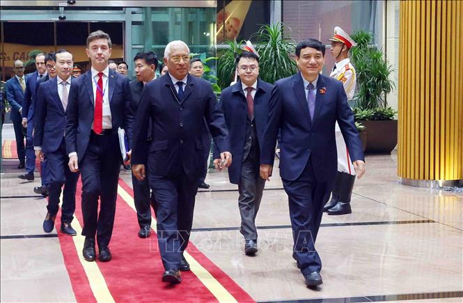 Chủ tịch Hội đồng châu Âu António Costa đến Hà Nội, bắt đầu thăm chính thức Việt Nam từ ngày 28 – 29/1/2026, theo lời mời của Chủ tịch nước Lương Cường. Ảnh: Phạm Kiên – TTXVN
