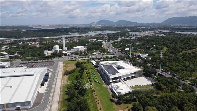 Một góc xã đảo Long Sơn. Ảnh: Đoàn Mạnh Dương-TTXVN