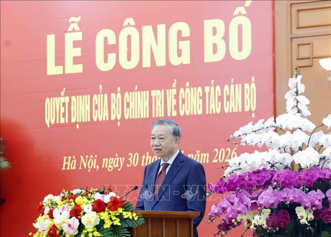 Tổng Bí thư Tô Lâm phát biểu chỉ đạo. Ảnh: Thống Nhất – TTXVN