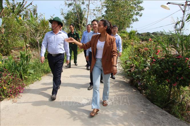 Đại biểu tham quan khu sinh thái Apsara. Ảnh: Nguyễn Hằng - TTXVN