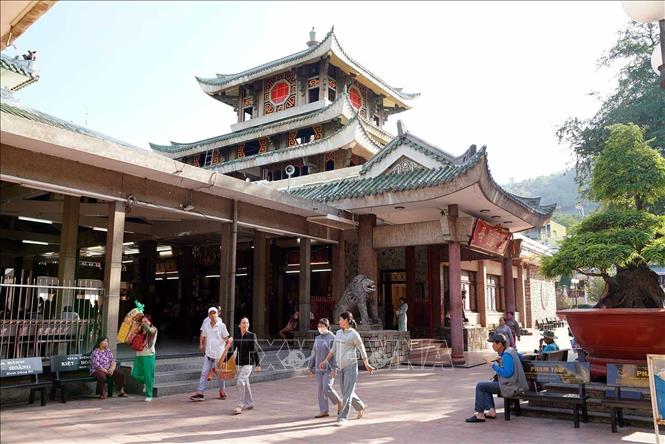 Ba Chua Xu Shrine is one of the most famous spiritual destinations in the Mekong Delta. VNA Photo: Khánh Hoà 