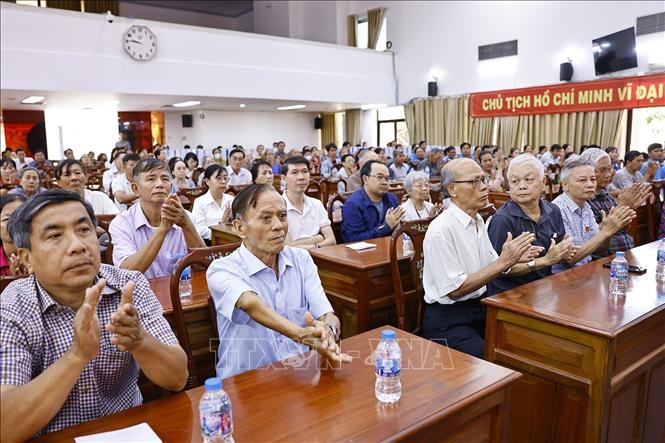 Đại biểu dự chương trình. Ảnh: Doãn Tấn - TTXVN