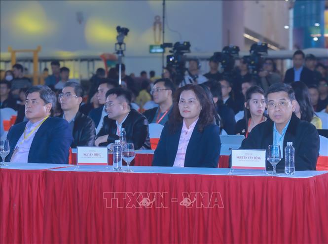 Các đại biểu tham dự buổi tổng duyệt. Ảnh: Phan Phương – TTXVN