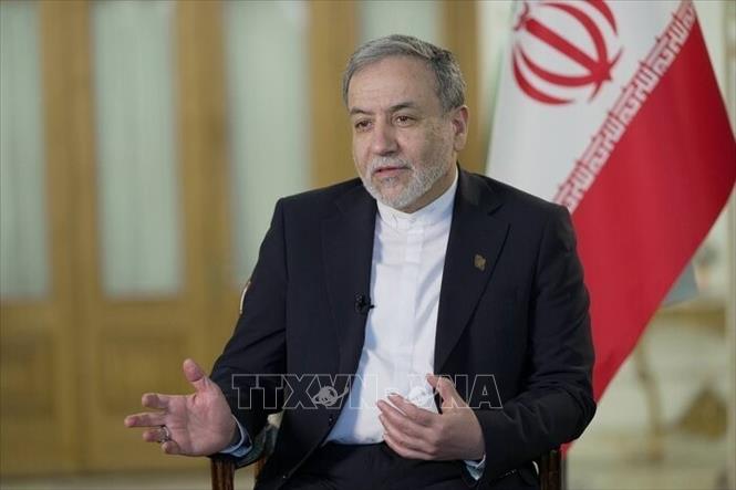 Ngoại trưởng Iran Abbas Araghchi. Ảnh: IRNA/TTXVN