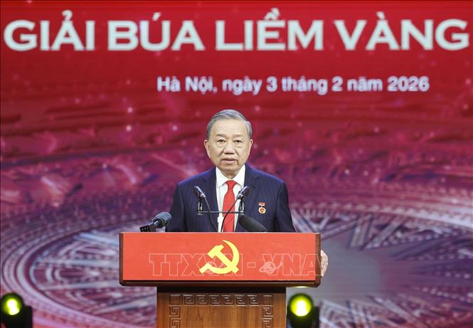 Tổng Bí thư Tô Lâm phát biểu. Ảnh: Thống Nhất – TTXVN